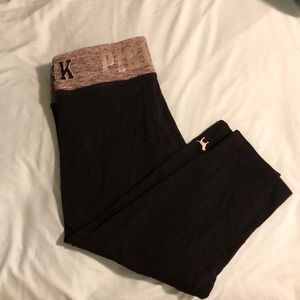 Pink capris crop yogas pants!